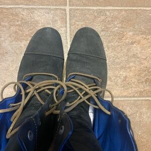 Fluevog black bbc boots